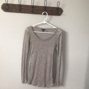 Metallic shimmer tee!